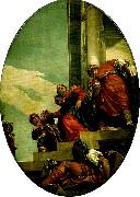 esther brought before abasuerus Paolo  Veronese